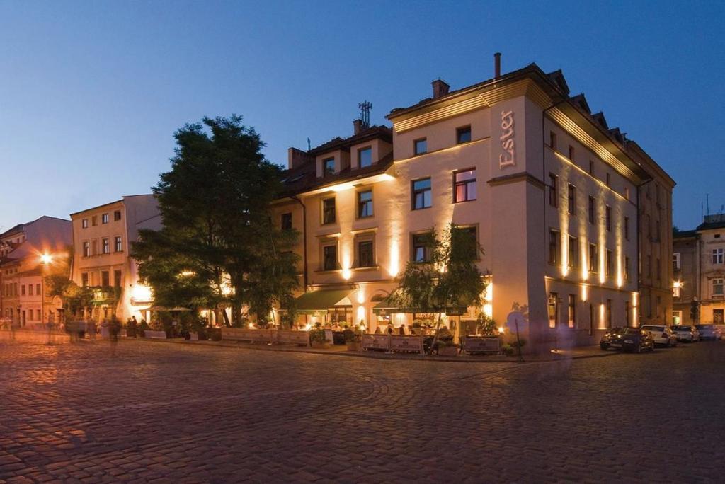 Hotel Ester Cracovia Exterior foto